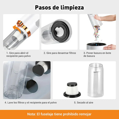 Aspiradora inalambrica 4x1